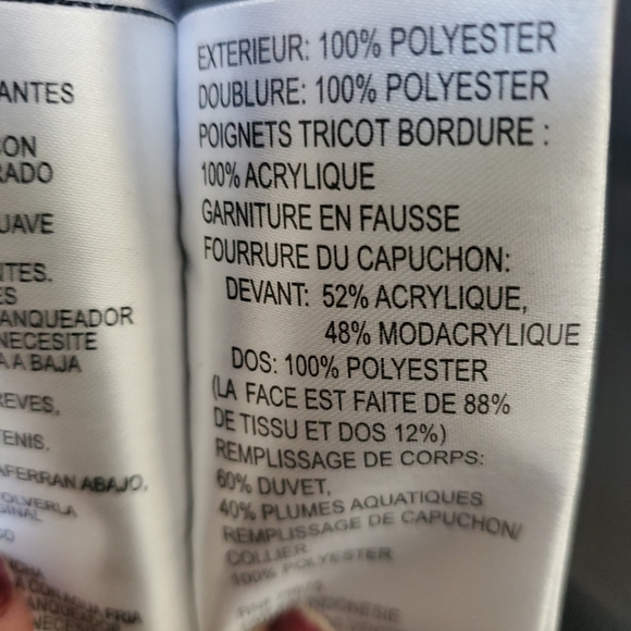 Michael kors Winter  fur hoodie Belted puffer black,silver  heavy jacket SZ L - Picture 6 of 10